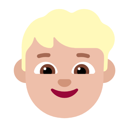 Menino: Pele Morena Clara para Microsoft Windows 11 24H2 August 2025 Update