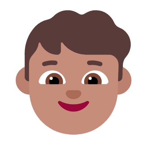 Menino: Pele Morena para Microsoft Windows 11 24H2 August 2025 Update