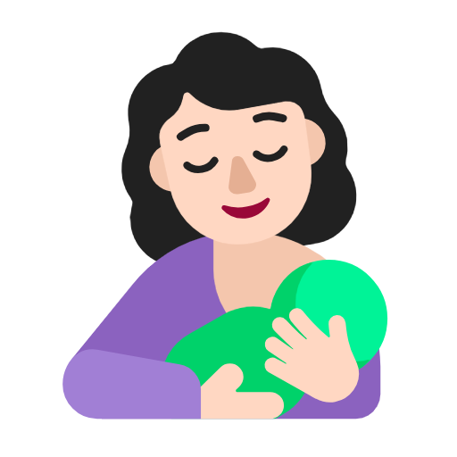 Кормление грудью: очень светлый тон кожи для Microsoft Windows 11 24H2 August 2025 Update