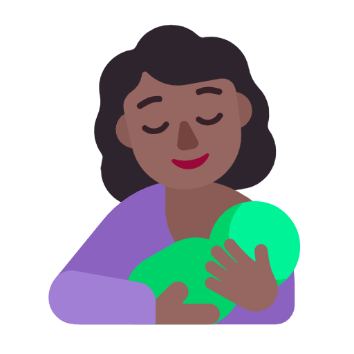 Кормление грудью: темный тон кожи для Microsoft Windows 11 24H2 August 2025 Update