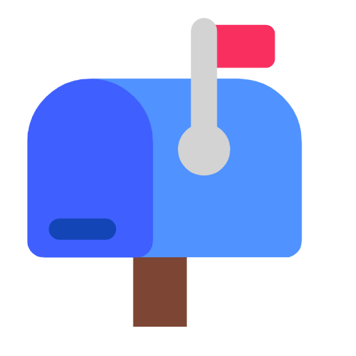 Kotak surat tertutup dengan bendera terangkat untuk Microsoft Windows 11 24H2 August 2025 Update