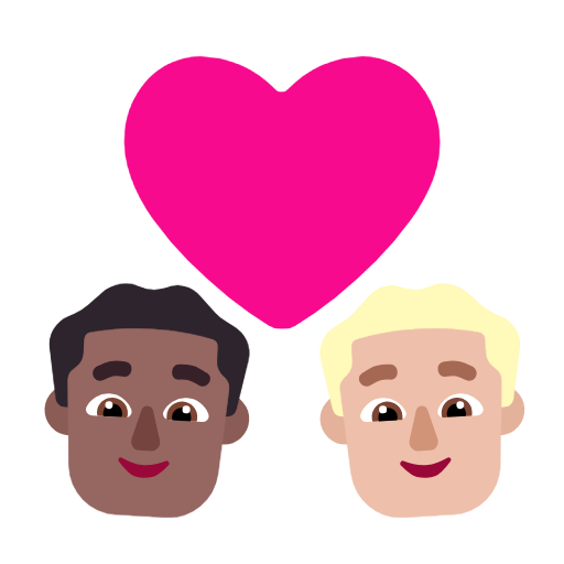 Casal Apaixonado: Homem, Homem, Pele Morena Escura, Pele Morena Clara para Microsoft Windows 11 24H2 August 2025 Update