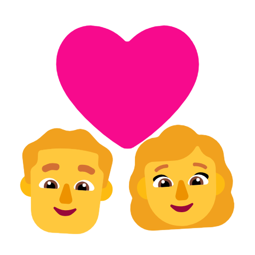 Pasangan Dengan Hati - Lelaki, Wanita untuk Microsoft Windows 11 24H2 August 2025 Update