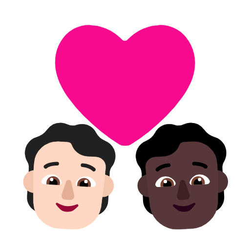Casal Apaixonado: Pessoa, Pessoa, Pele Clara, Pele Escura para Microsoft Windows 11 24H2 August 2025 Update