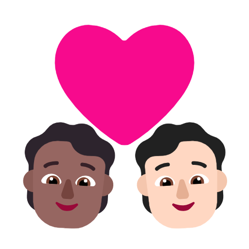 Casal Apaixonado: Pessoa, Pessoa, Pele Morena Escura, Pele Clara para Microsoft Windows 11 24H2 August 2025 Update