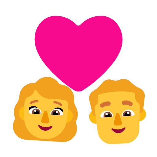 Ζευγάρι με καρδιά: γυναίκα, άντρας για Microsoft Windows 11 24H2 August 2025 Update