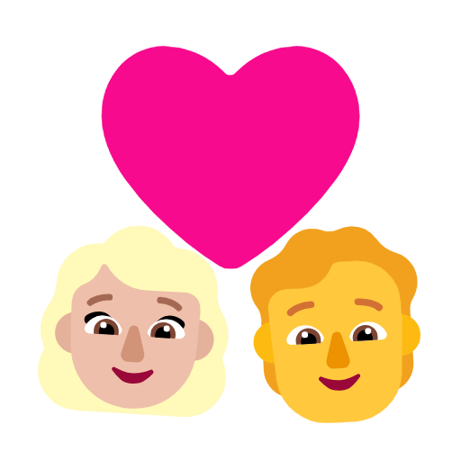 <p>Couple With Heart: Mulher, Pessoa, Tom de pele médio-claro, Sem tom de pele</p> para Microsoft Windows 11 24H2 August 2025 Update