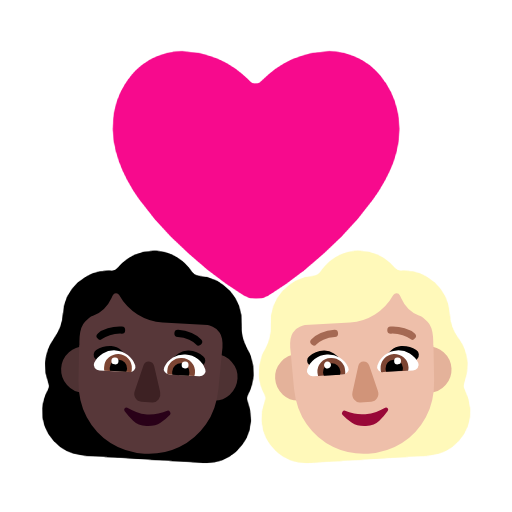 Casal Apaixonado: Mulher, Mulher, Pele Escura, Pele Morena Clara para Microsoft Windows 11 24H2 August 2025 Update