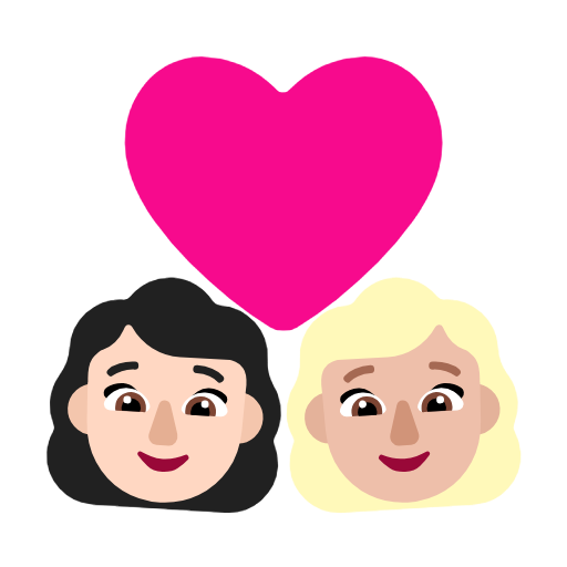 Casal Apaixonado: Mulher, Mulher, Pele Clara, Pele Morena Clara para Microsoft Windows 11 24H2 August 2025 Update