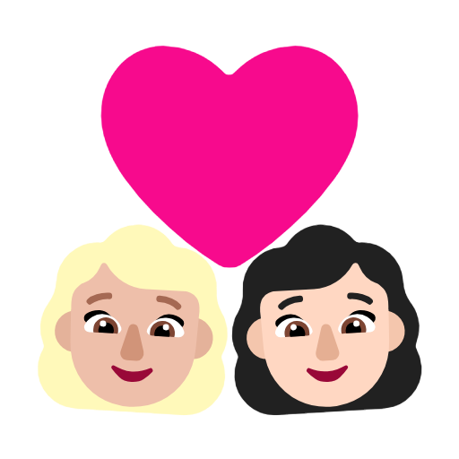 Casal Apaixonado: Mulher, Mulher, Pele Morena Clara, Pele Clara para Microsoft Windows 11 24H2 August 2025 Update
