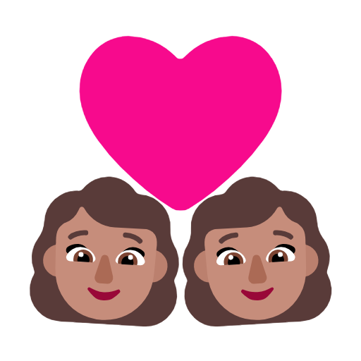 Casal Apaixonado: Mulher, Mulher, Pele Morena para Microsoft Windows 11 24H2 August 2025 Update
