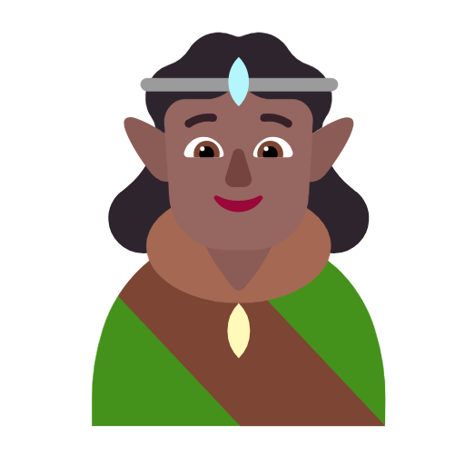 Elfo: Pele Morena Escura para Microsoft Windows 11 24H2 August 2025 Update