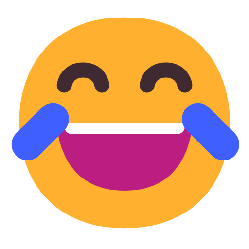 Rosto Chorando De Rir para Microsoft Windows 11 24H2 August 2025 Update