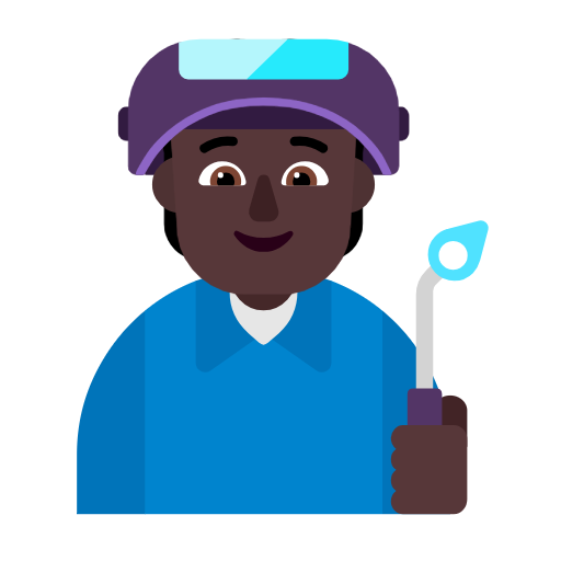 Funcionário De Fábrica: Pele Escura para Microsoft Windows 11 24H2 August 2025 Update