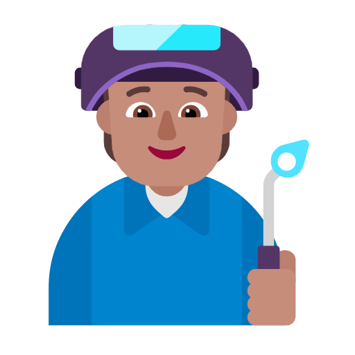 Funcionário De Fábrica: Pele Morena para Microsoft Windows 11 24H2 August 2025 Update