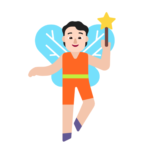 Фея: очень светлый тон кожи для Microsoft Windows 11 24H2 August 2025 Update