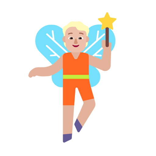 Fada: Pele Morena Clara para Microsoft Windows 11 24H2 August 2025 Update