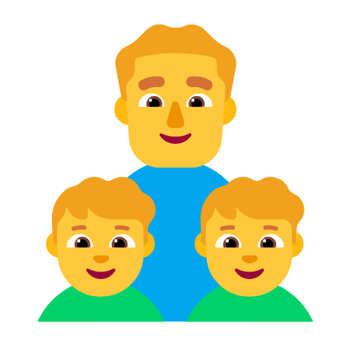 Сім'я: чоловік, хлопчик, хлопчик для Microsoft Windows 11 24H2 August 2025 Update