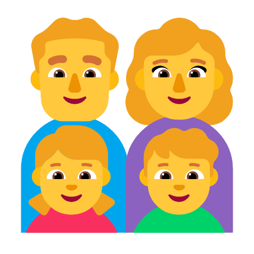 Família: Homem, Mulher, Menina, Menino para Microsoft Windows 11 24H2 August 2025 Update