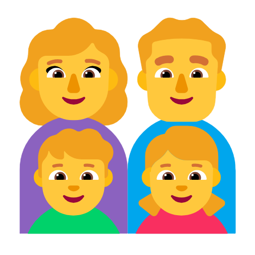 Сім'я: Жінка, Чоловік, Хлопчик, Дівчинка для Microsoft Windows 11 24H2 August 2025 Update