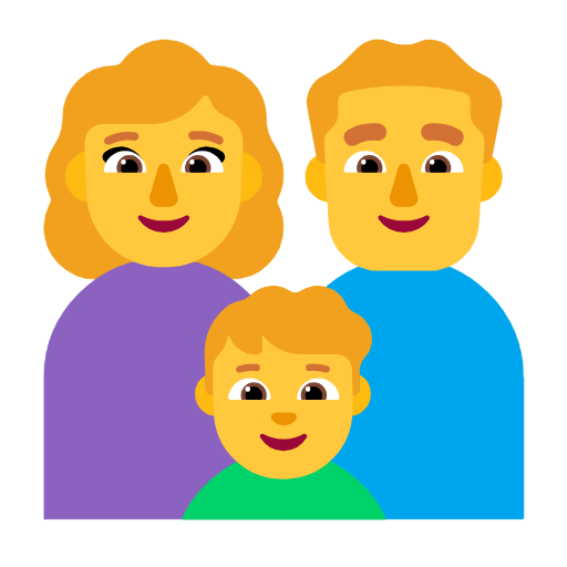 Сім'я: Жінка, Чоловік, Хлопчик для Microsoft Windows 11 24H2 August 2025 Update