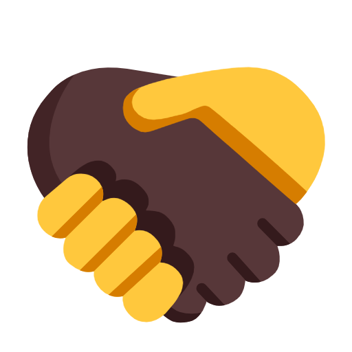 Рукостискання: темний тон шкіри, відсутність тону шкіри для Microsoft Windows 11 24H2 August 2025 Update