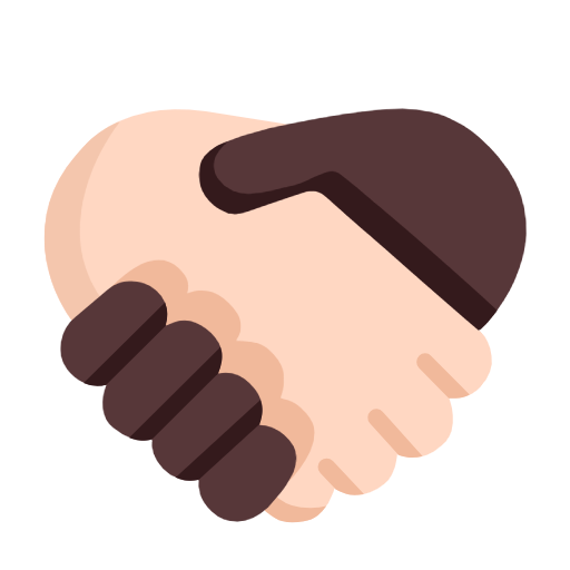 Aperto De Mãos: Pele Clara, Pele Escura para Microsoft Windows 11 24H2 August 2025 Update