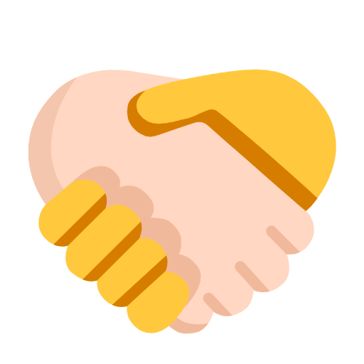 Рукостискання: світлий тон шкіри, відсутність тону шкіри для Microsoft Windows 11 24H2 August 2025 Update