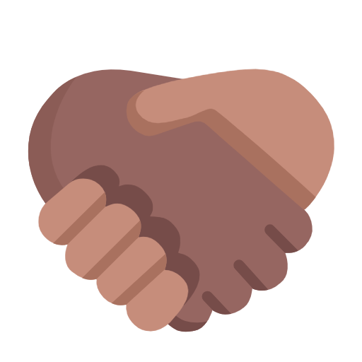 Aperto de mão: Tom de pele Medium-Dark, Tom de pele Medium para Microsoft Windows 11 24H2 August 2025 Update