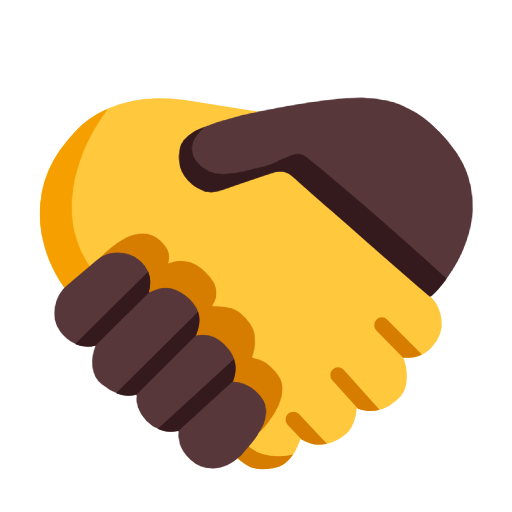 Рукостискання: відсутність тону шкіри, темний тон шкіри для Microsoft Windows 11 24H2 August 2025 Update