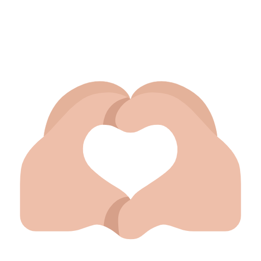 Mãos Em Coração: Pele Morena Clara para Microsoft Windows 11 24H2 August 2025 Update