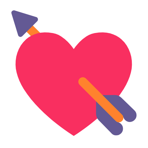 Серце, пронизане стрілою для Microsoft Windows 11 24H2 August 2025 Update