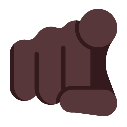 Dedo Indicador A Apontar Ao Visor: Pele Escura para Microsoft Windows 11 24H2 August 2025 Update