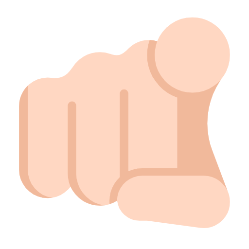 Index Pointing at the Viewer: Light Skin Tone for Microsoft Windows 11 24H2 August 2025 Update