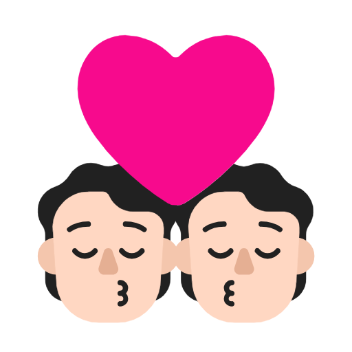 Поцілунок: дуже світлий тон шкіри для Microsoft Windows 11 24H2 August 2025 Update