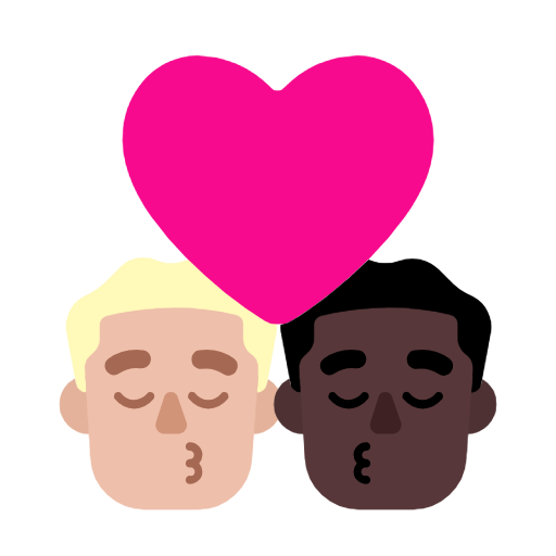 Beijo: Homem, Homem, Pele Morena Clara, Pele Escura para Microsoft Windows 11 24H2 August 2025 Update