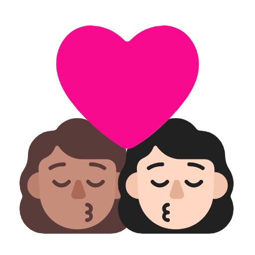 Beijo: Mulher, Mulher, Pele Morena, Pele Clara para Microsoft Windows 11 24H2 August 2025 Update