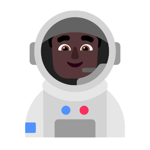 Astronauta Homem: Pele Escura para Microsoft Windows 11 24H2 August 2025 Update