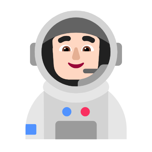 Astronauta Homem: Pele Clara para Microsoft Windows 11 24H2 August 2025 Update