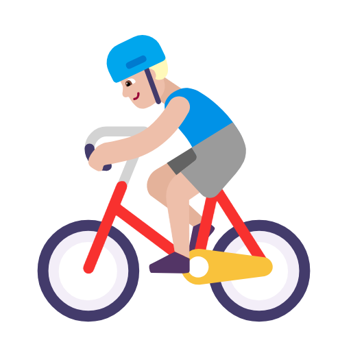 Homem Ciclista: Pele Morena Clara para Microsoft Windows 11 24H2 August 2025 Update