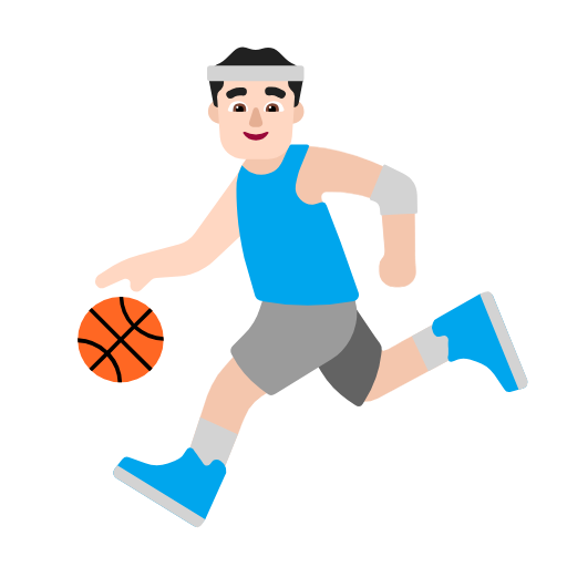 Homem Jogando Basquete: Pele Clara para Microsoft Windows 11 24H2 August 2025 Update