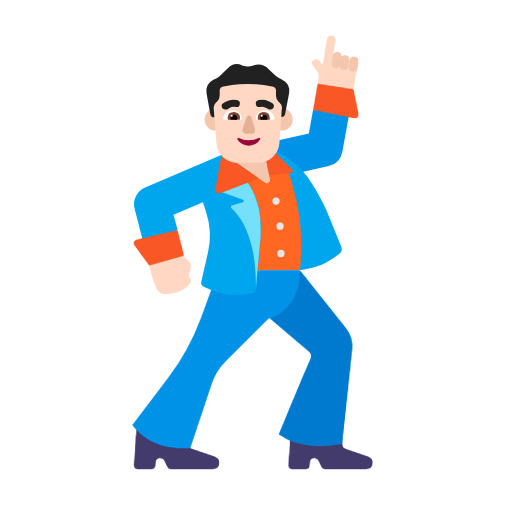 Homem Dançando: Pele Clara para Microsoft Windows 11 24H2 August 2025 Update