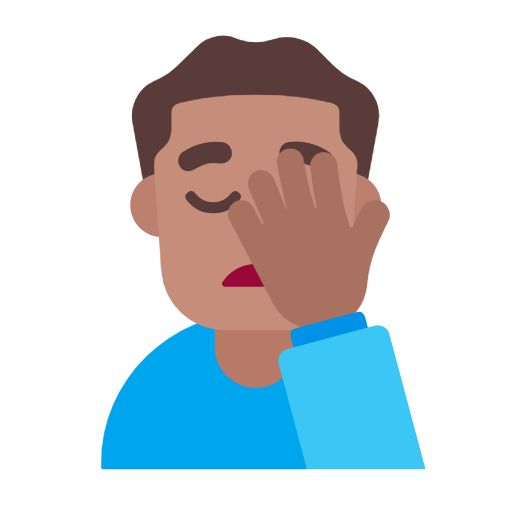 Homem Decepcionado: Pele Morena para Microsoft Windows 11 24H2 August 2025 Update