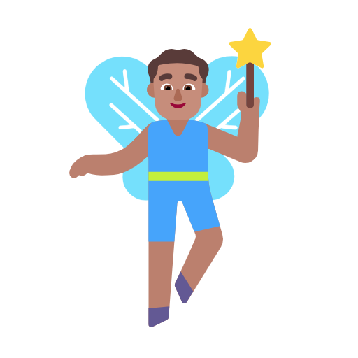 Homem Fada: Pele Morena para Microsoft Windows 11 24H2 August 2025 Update