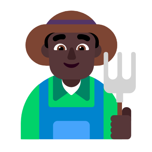 Fazendeiro: Pele Escura para Microsoft Windows 11 24H2 August 2025 Update