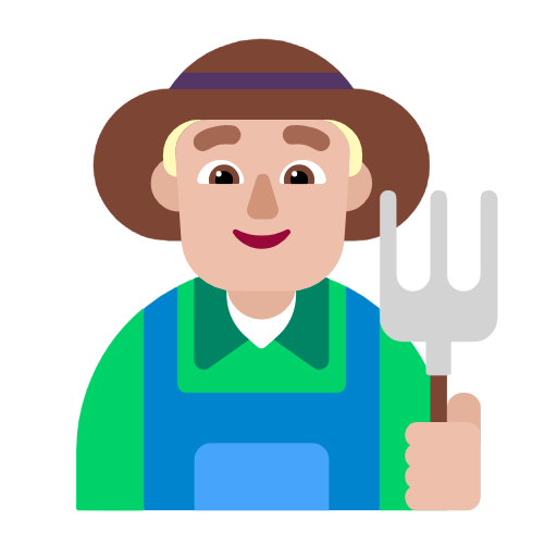 Fazendeiro: Pele Morena Clara para Microsoft Windows 11 24H2 August 2025 Update