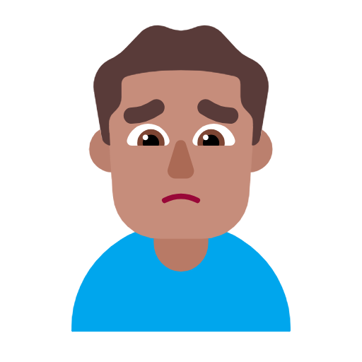 Homem Franzindo A Sobrancelha: Pele Morena para Microsoft Windows 11 24H2 August 2025 Update