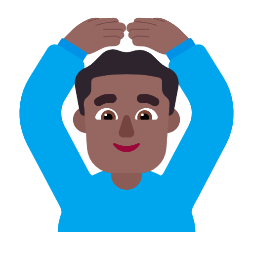 Homem Fazendo Gesto De “Ok”: Pele Morena Escura para Microsoft Windows 11 24H2 August 2025 Update