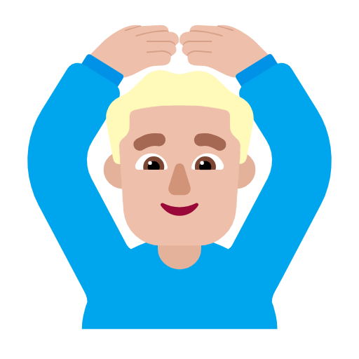 Чоловік за: світлий тон шкіри для Microsoft Windows 11 24H2 August 2025 Update