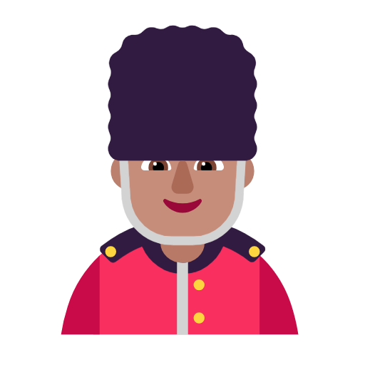 Guarda Homem: Pele Morena para Microsoft Windows 11 24H2 August 2025 Update